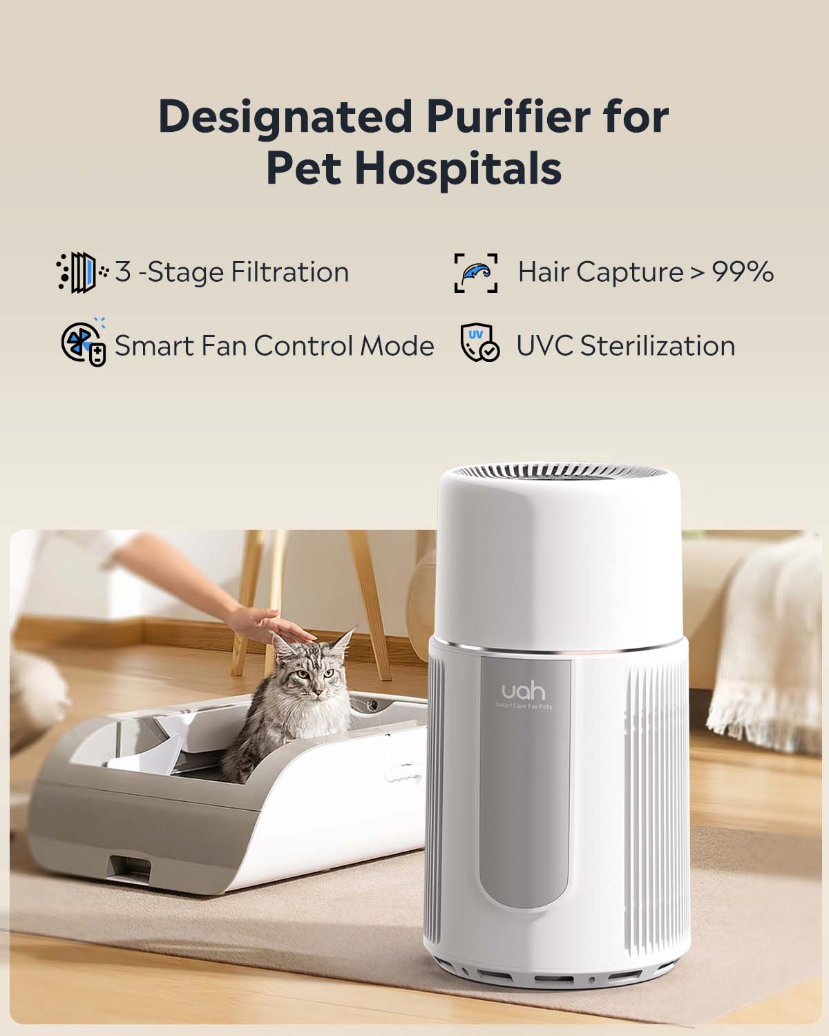 Pawzey Uah Pet Air Purifier